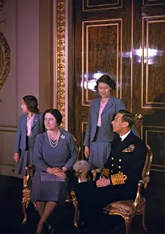 Sixth Prints: King George VI and Queen Elizabeth and their daughters