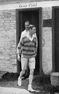 Images Dated 8th July 2011: King George VI in shorts