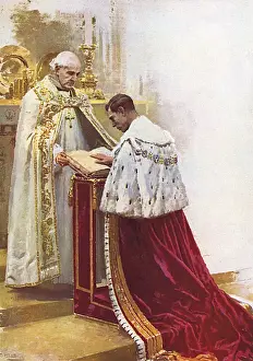 Oath Prints: King George VI takes the oath
