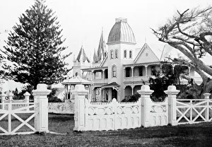 Oceania Prints: King George's Palace, Nuku Alofa, Tonga, Victorian period