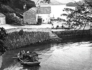 King Harry's Ferry Cornwall Victorian period