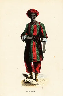 Nigeria Prints: King of the Hausa people, Nigeria