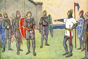 Prisoner Gallery: King Henry I chastises his older brother Robert