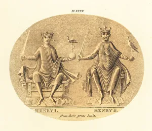 King Henry I and Henry II of England