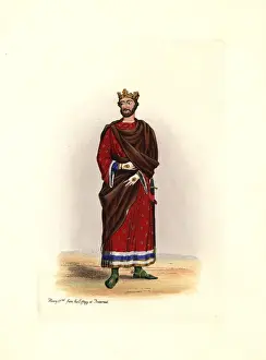 Scarlet Prints: King Henry II (1133-1189) from his effigy