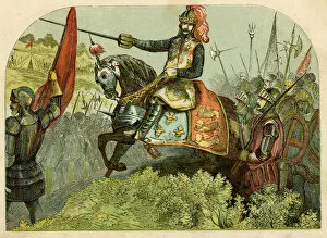 Images Dated 6th February 2017: King Henry V at the Battle of Agincourt