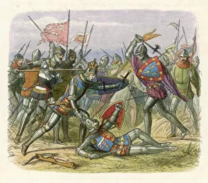 Agincourt Gallery: King Henry V at Battle of Agincourt