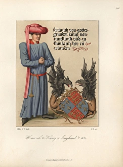 King Henry VI of England, 1421-1471, from a King Henry VI of England, 1421-1471, from a