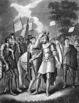 Nobles Prints: King Henry VII after the Batte of Bosworth