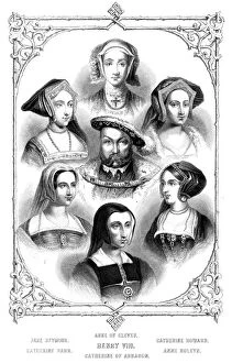 Viii Collection: King Henry VIII & Wives