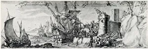 Images Dated 12th February 2020: King James IIs flight from Ireland after his defeat