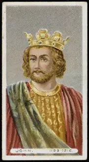 1167 Prints: King John / Cig Card