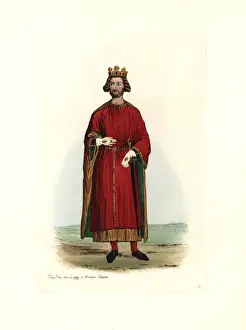 Effigy Prints: King John of England (1166-1216) from his effigy