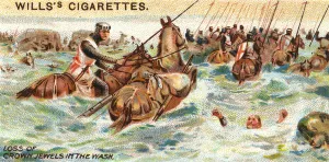 Coronations Gallery: King John loses Crown Jewels in the Wash