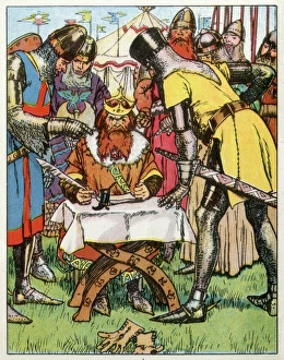 Liberties Gallery: King John signs the Magna Carta at Runnymede