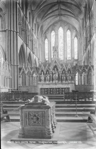 King John's Tomb at Worcester Cathedral