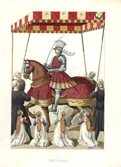 Chevignard Prints: King Louis XII of France, 16th century