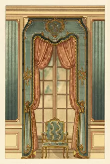 Curtains Gallery: King Louis XIV-style wall hanging