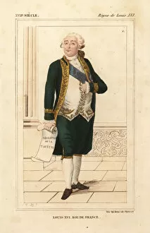 1776 Gallery: King Louis XVI of France, costume of 1776
