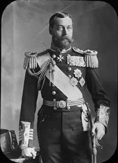 King in Naval Uniform