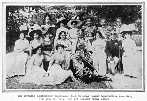 Includes Prints: King Nicholas I of Montenegro, and Queen Milena, and other n