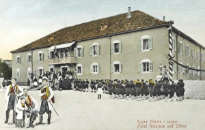 Images Dated 10th May 2011: King Nikola I of Montenegro and his sons