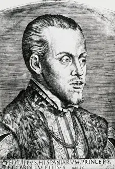 Duchy Prints: King Philip I of Castile (1478-1506). Engraving