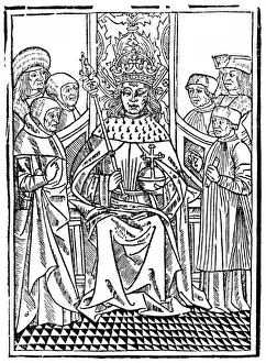 King with Regalia