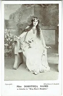 Dramas Prints: King Renes Daughter by W G Wills