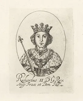 George Jones Prints: King Richard II of England, 1367-1400