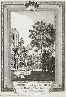 1381 Prints: King Richard II and the Peasants Revolt