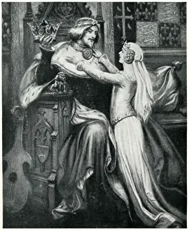 Stringed Prints: King Richard II and Princess Isabella of Valois