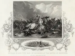 Bosworth Prints: King Richard III and the Earl of Richmond