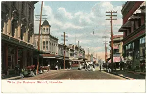 King Street, Honolulu, Hawaii, USA