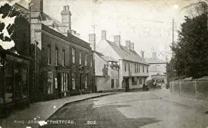 Thetford Prints: King Street, Thetford, Norfolk