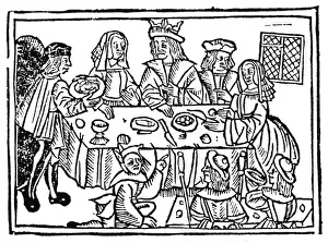 A King at Table