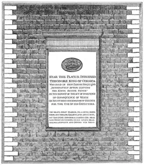Walpole Gallery: King Theodores monument