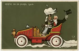 King Victor Emmanuel III of Italy & French President Loubet