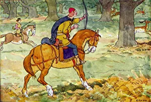 Rufus Gallery: King William Rufus on his fateful hunting trip in 1100