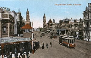 Images Dated 24th November 2016: King William Street, Adelaide, South Australia