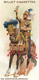 The Kings Champion at the Coronation Banquet