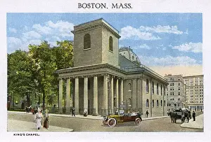 Kings Chapel, Boston, Massachusetts, USA