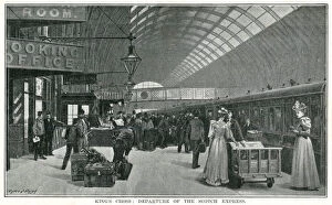 Kings Cross, departure of the Scotch Express