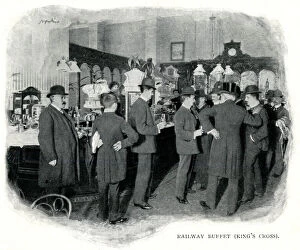 Kings Cross, railway buffet 1903