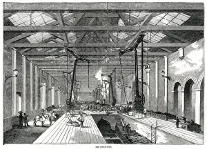 Kings Cross Railway Station, goods shed 1853