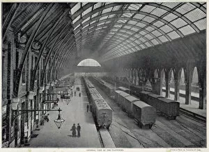 1895 Collection: Kings Cross Station / 1895