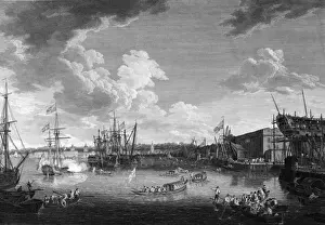 Deptford Prints: To the Kings most excellent majesty, this view of the royal