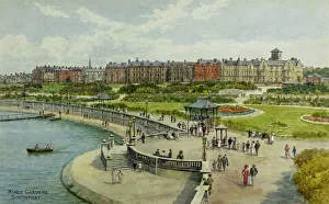 Lancs Prints: Kings Gardens, Southport, Lancashire