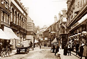 Lynn Prints: King's Lynn High Street early 1900s