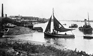 Lynn Prints: King's Lynn River Ouse early 1900s